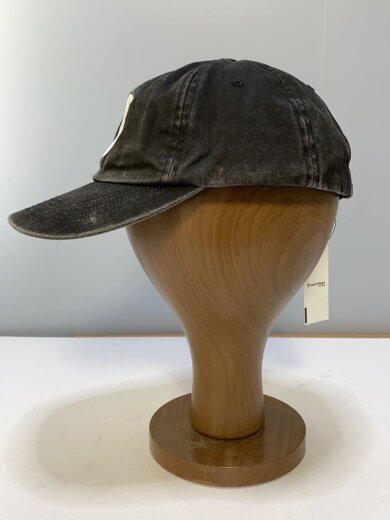 商品画像：25SS/Pigment Coated Canvas S Logo 6-Panel/キャップ/BLK 2