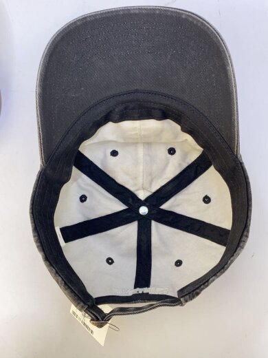 商品画像：25SS/Pigment Coated Canvas S Logo 6-Panel/キャップ/BLK 4