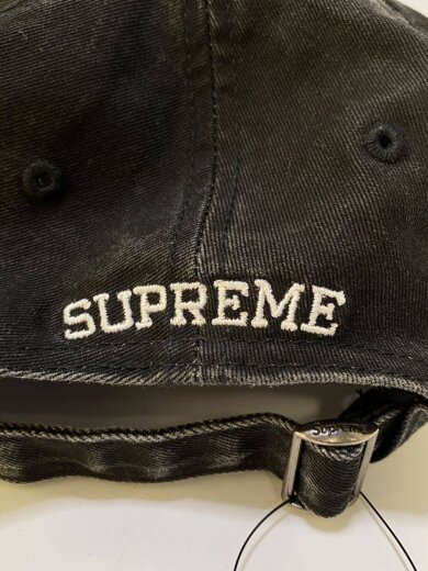 商品画像：25SS/Pigment Coated Canvas S Logo 6-Panel/キャップ/BLK 5