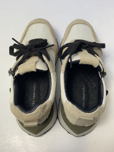 商品画像：DAN/サイドジップ/ローカットスニーカー/36/WHT/746050-2 3