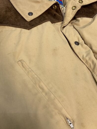 商品画像：ダウンジャケット/L/ナイロン/BEG/無地/RN18606/USA製/ 6