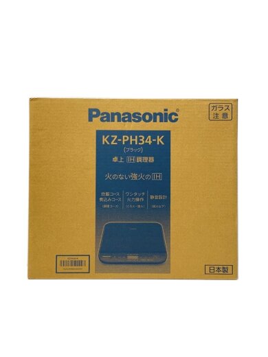商品画像：IH クッキングヒーター KZ-PH34-K 1