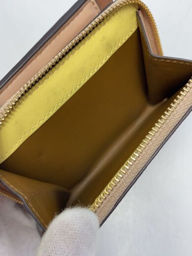 商品画像：2つ折り財布/レザー/PNK/レディース 5