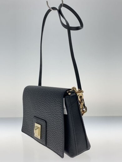 商品画像：ショルダーバッグ/レザー/BLK/無地 2