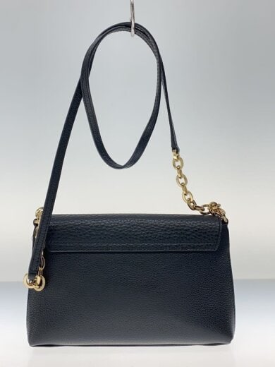 商品画像：ショルダーバッグ/レザー/BLK/無地 3