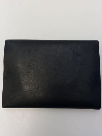 商品画像：3つ折り財布/レザー/BLK/メンズ 2