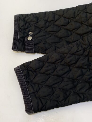 商品画像：キルティングジャケット/コーデユロイ切り替え/L/ポリエステル/BLK 6