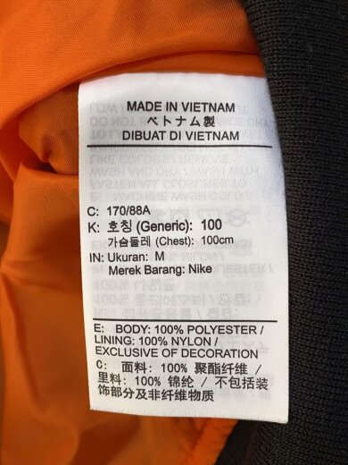 商品画像：25年/CLGTE VRSTY JKT/ブルゾン/M/ポリエステル/BLK/HV0099-011 4