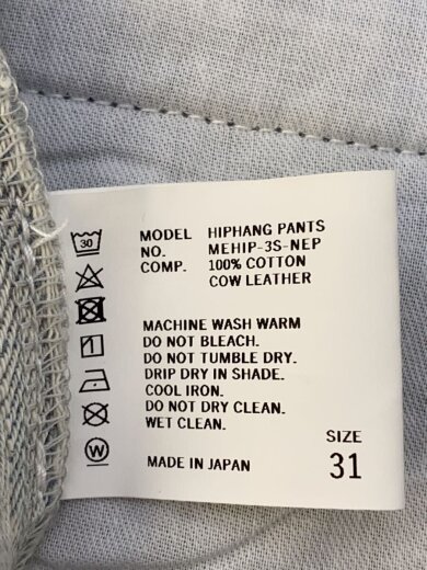 商品画像：HIPHANG PANTS/ボトム/31/コットン/GRY/MEHIP-3S-NEP 5