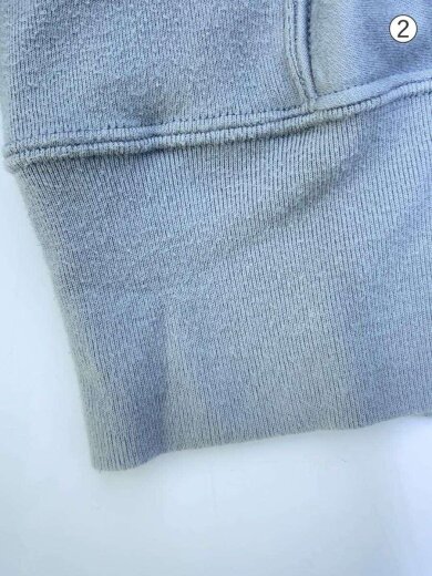 商品画像：24SS/ELASTIC HIGH GAUGE SWEAT P/O/スウェット/5/コットン/GRY/A24SP01NU 8