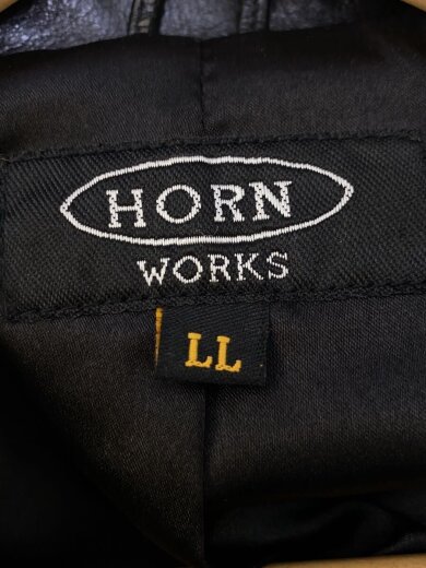 商品画像：コート/LL/牛革/BLK/無地// 3