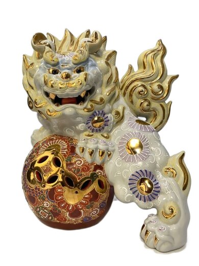 商品画像：獅子/シーサー/インテリア雑貨/マルチカラー 1