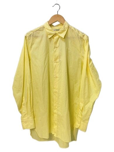 商品画像：Overdyed Loose Dress Shirt/長袖シャツ/3/コットン/YLW/MTK2303-0670A// 1