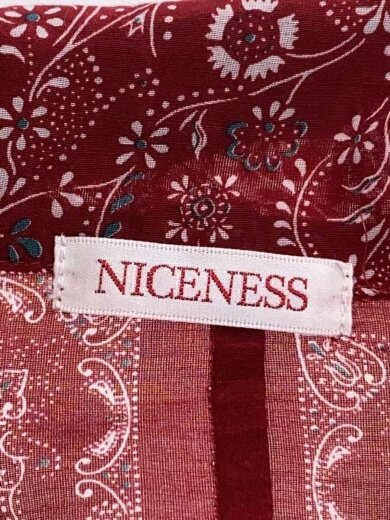 商品画像：JAMET BANDANA SHIRT/長袖シャツ/L/コットン/RED/シルク混/NN-3701Y15// 3