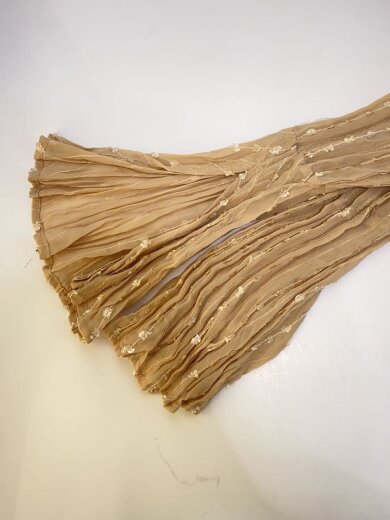商品画像：TULLE FRINGE WASHER BLOUSE/FREE/ポリエステル/BEG/0126104560040// 6