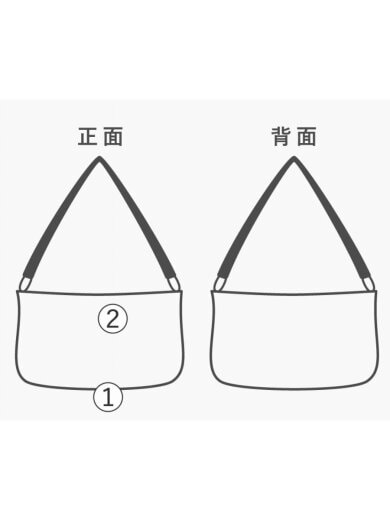商品画像：ハンドバッグ゛゛/ソフテ/BLU/総柄/底汚れ有// 9