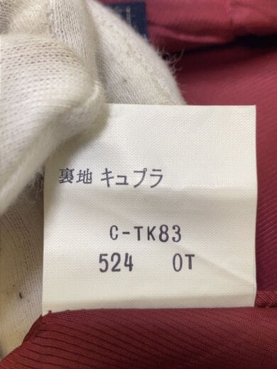 画像：BURBERRYSセットアップ/テーラドジャケット/スカート/ウール/RED/FJ028-8798