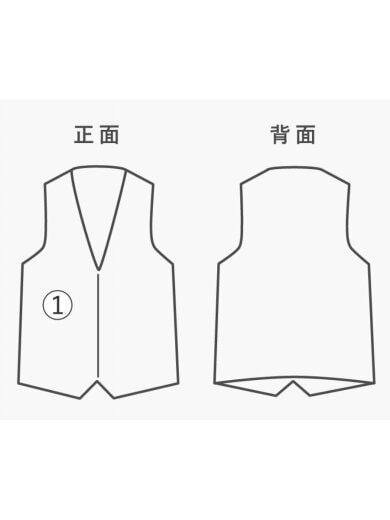 商品画像：lea boberg/ジレベスト/3/ウール/BLK 6