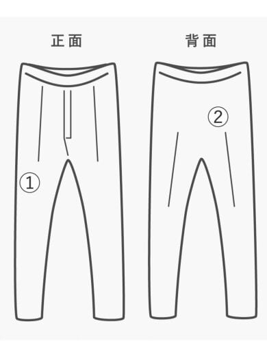 商品画像：ストレートパンツ/34/コットン/GRY 7