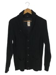 カーディガン(薄手)/ショールカラー/M/ウール/116-44-0039/ランダムアラン