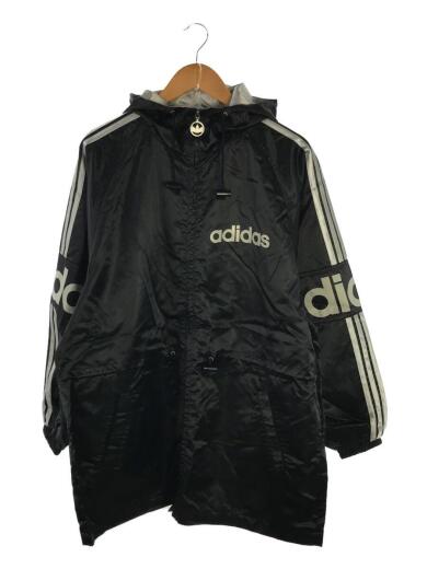 画像：adidasナイロンジャケット/L/ナイロン/ブラック/無地/AA-4061/デサント性1