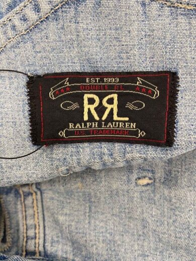 商品画像：オーバーオール/32/コットン/BLU/無地/41381 4