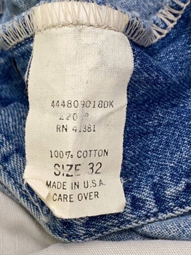 商品画像：オーバーオール/32/コットン/BLU/無地/41381 5