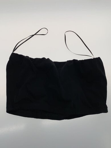 商品画像：バックリボンカットコンビワンピース/1/ポリエステル/BLK/無地/FWCO242070 7