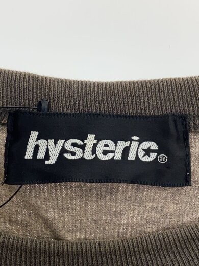 商品画像：ラグラン長袖Tシャツ/フロントプリント/FREE/コットン/BRW/無地/2CL-5620/汚れ有 3