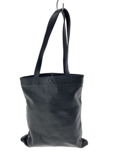 商品画像：トートバッグ/レザー/BLK/無地 1