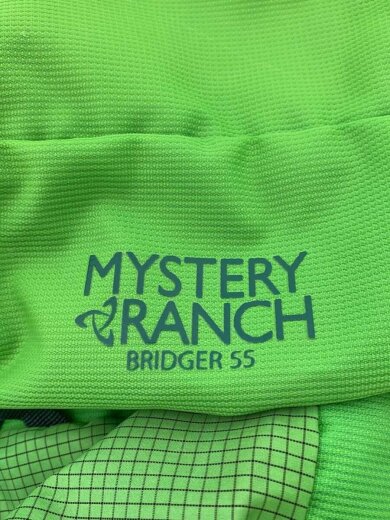 商品画像：bridger 55/リュック/ナイロン/GRN/チェック 5