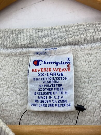 商品画像：reverse weave/USA製/スウェット/XXL/コットン/GRY 3