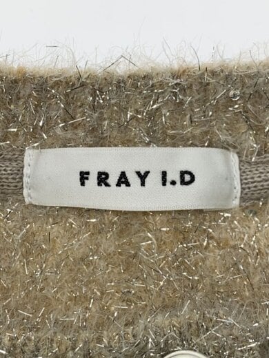 商品画像：スパンコールラメフェザーカーディ/ニット・セーター(薄手)/FREE/ナイロン/BEG/ラメ 3