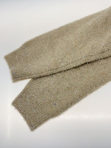 商品画像：スパンコールラメフェザーカーディ/ニット・セーター(薄手)/FREE/ナイロン/BEG/ラメ 5