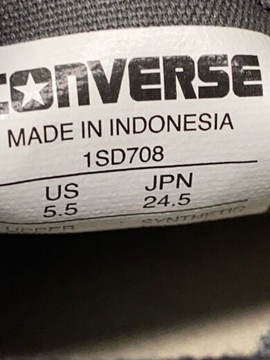 商品画像：ALL STAR TREKWAVE SL HI/ハイカットスニーカー/24.5cm/BLK/レザー/1sd708 5