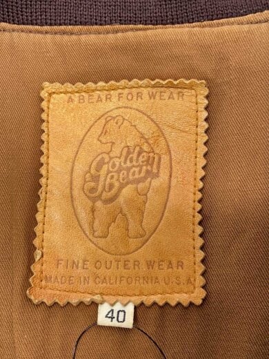 商品画像：80/レザージャケット・ブルゾン/40/レザー/BRW 3