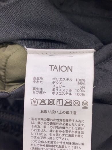 商品画像：ミリタリー リブハイネックWジップ/XL/ポリエステル/BLK/無地 4