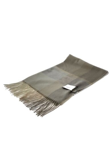 商品画像：パネルチェックカシミヤストール/カシミア/マルチカラー/チェック/レディース/102525-18-05019-010 1