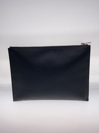 商品画像：クラシックサンローランミニジップタブレットスリーブ/レザー/BLK/397294 3