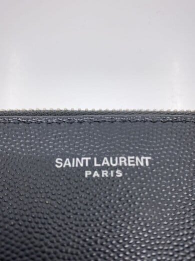 商品画像：クラシックサンローランミニジップタブレットスリーブ/レザー/BLK/397294 5