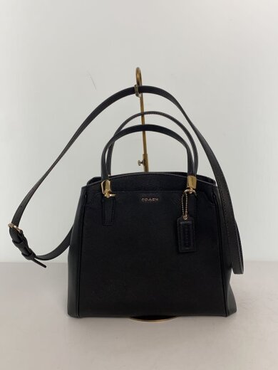 商品画像：ハンドバッグ/レザー/BLK/無地/L1380 1