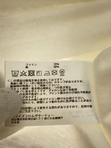 商品画像：半袖カットソー/--/コットン/WHT// 4