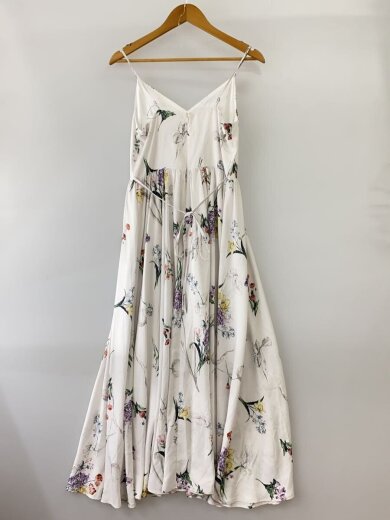 商品画像：ボタニカルプリントキャミソールワンピース/O/ポリエステル/WHT/花柄/FWFO251203// 2