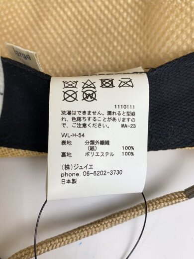 商品画像：ストローハット/--/無地/レディース/WL-H-54 7