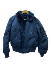 フライトジャケット/S/ナイロン/NVY/MIL-J-6251B