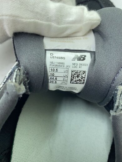 画像：NEW BALANCEU574/ブラック/28.5cm/BLK/スウェード5