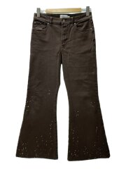 ブーツカットパンツ/4/コットン/BRW