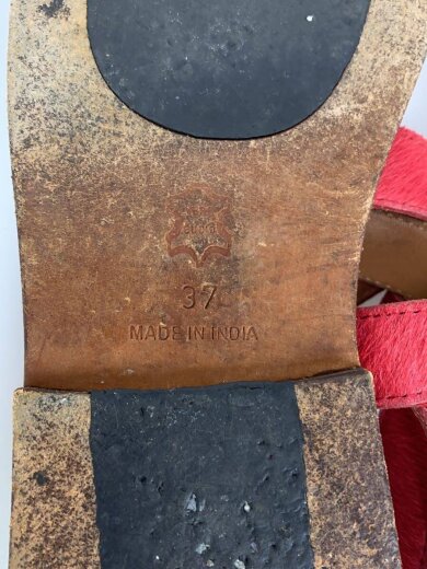 商品画像：サンダル/37/RED// 5