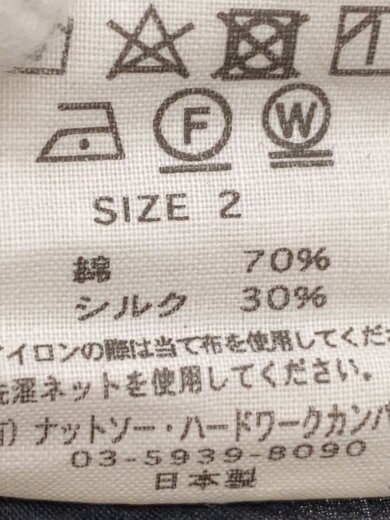 商品画像：ジャケット/2/コットン/BLK// 4