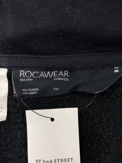 商品画像：ジップパーカー/L/コットン/BLK 3